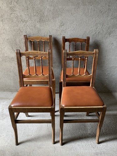 Lot chaises anciennes - chaises,