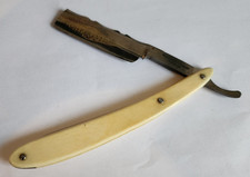 Rasoir, Coupe-Choux ancien, "Étoile Saint Étienne", Manche en Matière naturelle