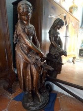 GRAND BRONZE  XIXème  Mathurin Moreau