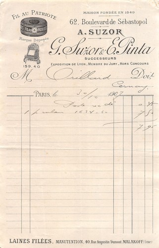1906 fil patriote g suzor - ,
