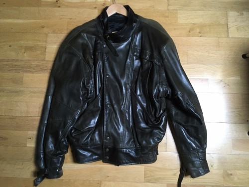 Blouson cuir vintage made - blouson,