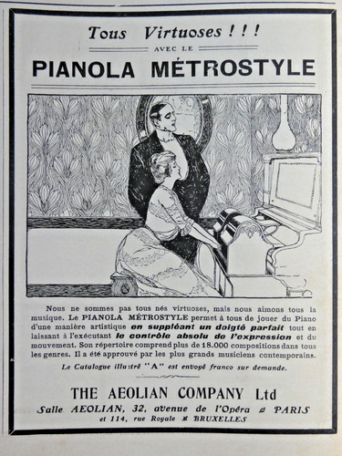 Publicité presse 1907 - de,