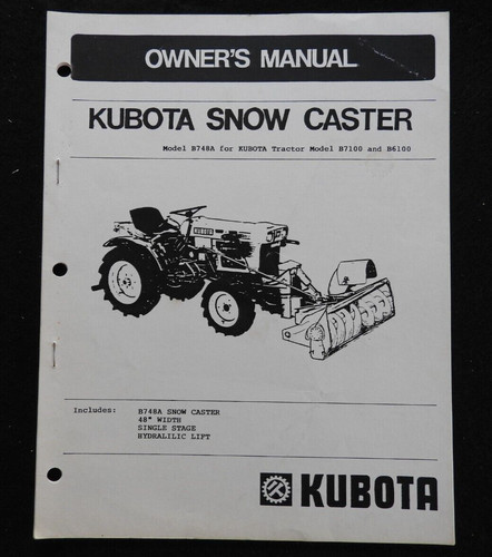 Véritable kubota b6100 b7100 - véritable,