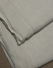 draps anciens brodés ajourés . 1 paire . Draps identiques .  2m20 large § 3m40