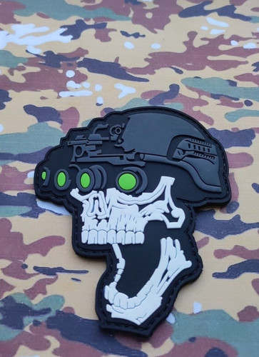 Patch tête mort avec - tête, de