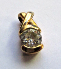 Ancien petit pendentif plaqué