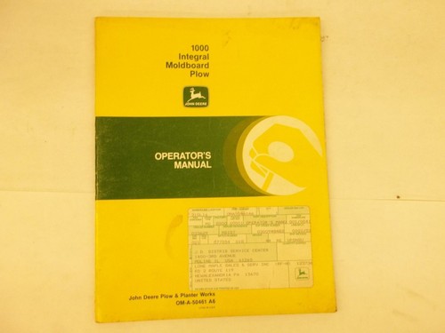 John deer 1000 integral - john,