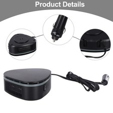 Dégivreur Voiture 12V Chauffage Voiture Dégivrage Rapide Haut Débit d'Air Uti