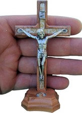 Crucifix de bureau de table