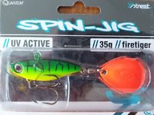 Leurre Quantum Spin Jig UV Active  35g Firetiger