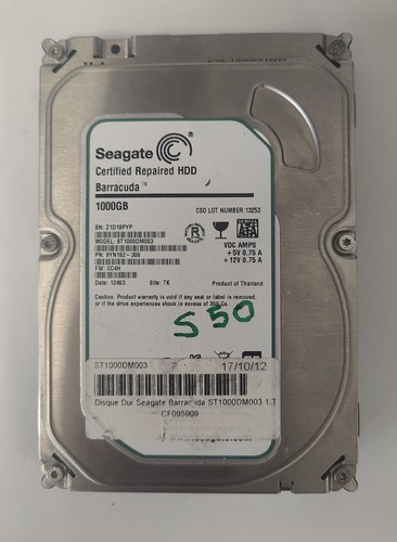 Disque dur interne - interne, seagate