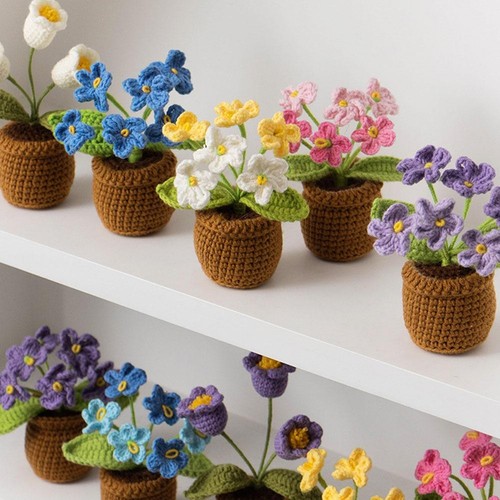 Fleur crochet pour fait - au,