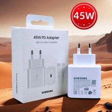 Chargeur Téléphone Samsung Rapide 45W PD + Câble Usb-C Vers Usb-C