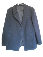 CABAN MARINE NATIONALE  ANCIEN (70's)  OCCASION en BE avec QUELQUES  DÉFAUTS