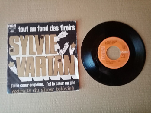 Vinyle 45t sylvie vartan - 45t, vartan-