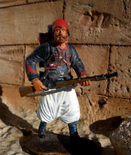 Collection Soldat 1ère G.M.: Le ZOUAVE en tenue d'été du 2ème RMZ , 1914..no 22