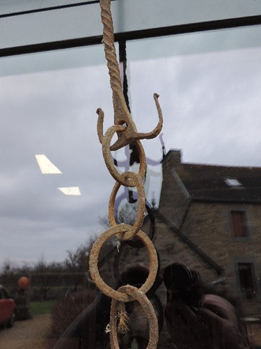 Outil ancien crochet - outil,