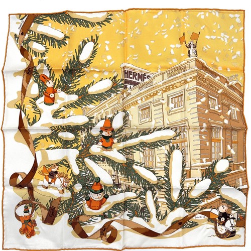 Hermes petit carré noel - hermes,