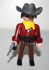 PLAYMOBIL 70013 HOMME BANDI COW BOY DILIGENCE ST LOUIS NATIONAL BANK WESTERN