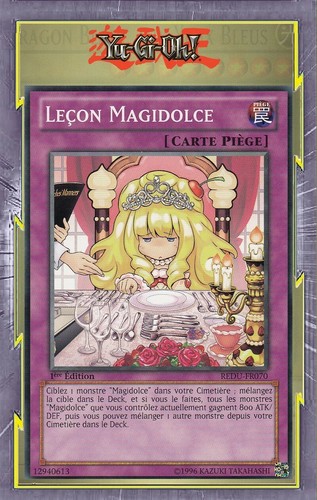 Leçon magidolce redu - leçon,