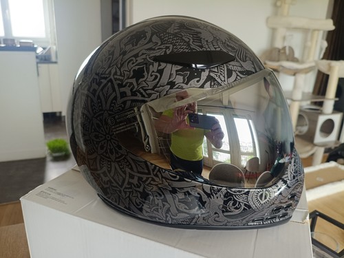 Casque moto icon gravitas - casque, xl