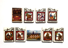 Série complète de fèves CLAMECY LAMBERT ENSEIGNES 2010 Perso (suite 2008)  *196