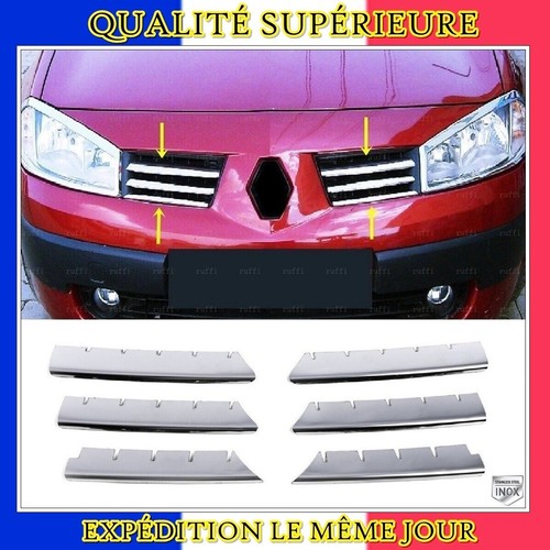 Calandre chromé prises air - chromé, d'air