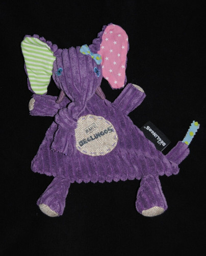 Doudou plat éléphant