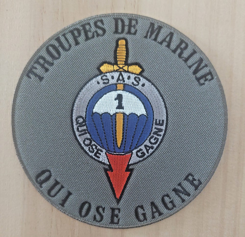 Ecusson tdm parachutiste 1er - parachutiste, .