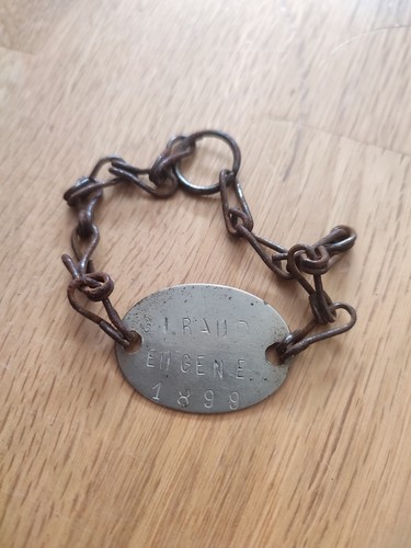 Plaque identite soldat - identite,