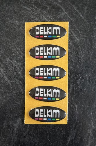 Delkim plus dome sticker - plus,