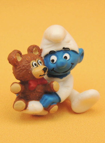 Figurine schtroumpfs bébé - figurine,