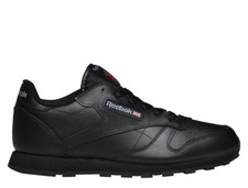 50149 Reebok Classic Leather chaussures de course de sport pour jeunes noires...