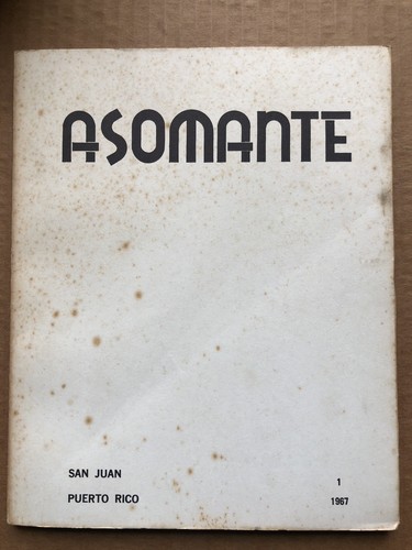 Revista asomante 1967 - revista,