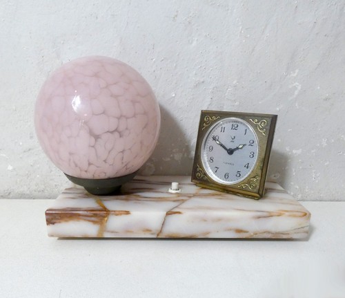 Ancienne lampe art déco verre - ancienne,