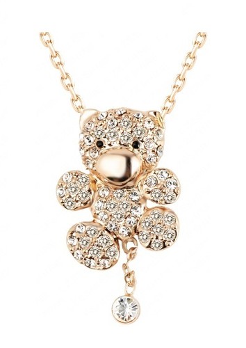 Collier pendentif ourson