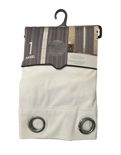 Rideaux velours panel blanc - panel, 1