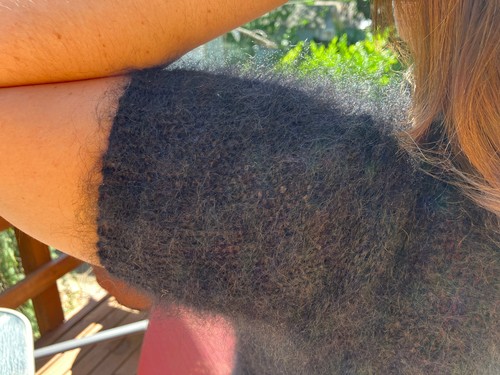 Very fuzzy furry - wispy, plush