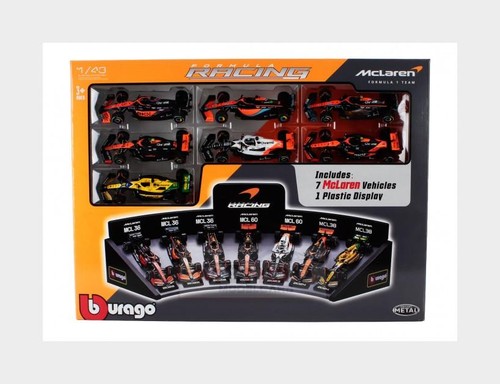 Burago mclaren set f1 - mclaren,