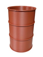 Fût D'Huile Vide 200L 55