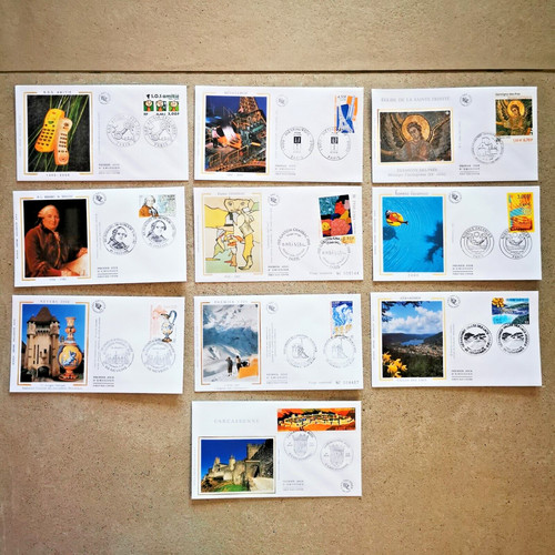 France fdc lot - ⭐,