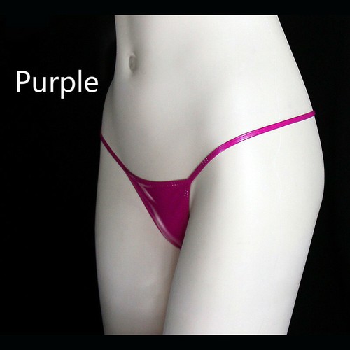 Femme simili cuir string - cuir,