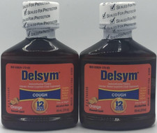 2PK Delsym Cough ~ 3 Fl Oz