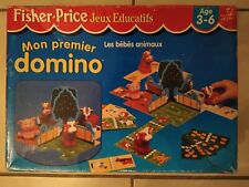 Mon premier domino les bébés animaux 3-6 ans Fisher Price Jeux éducatifs