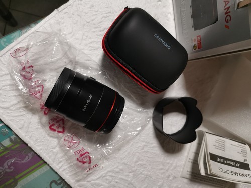 Samyang 75mm fe pour - samyang, f1,8