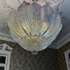 imposant lustre encastré