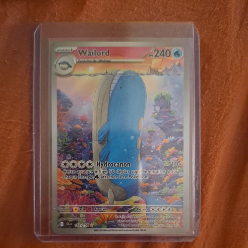 Carte pokémon wailord - carte, ar