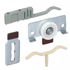 Système porte coulissante SlideLine 56-vantail 40 kg-2 vantaux HETTICH