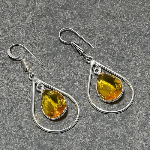Boucles oreilles facettes en - boucles, d'oreilles