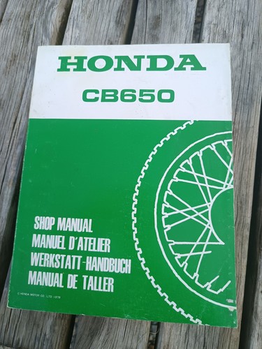 Manuel atelier honda 650 - d'atelier,